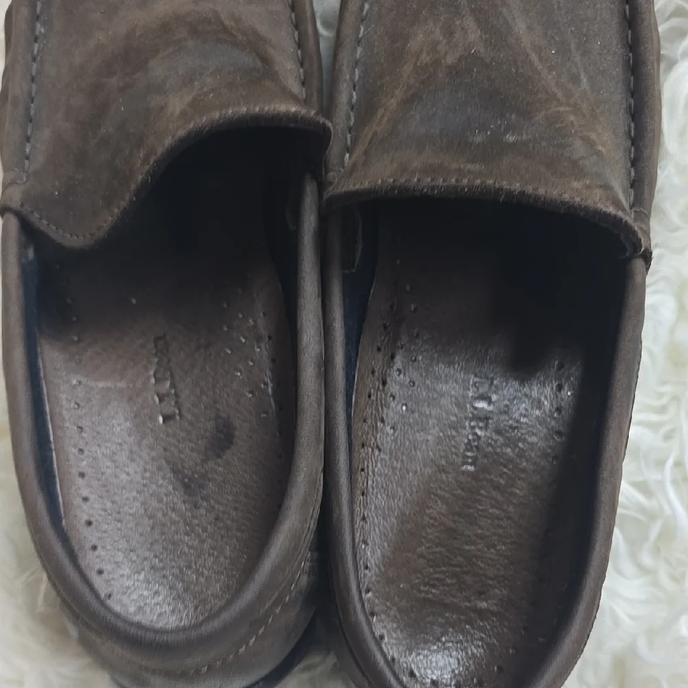 L.L. Bean Brown Suede Loafers Classic Slip-Ons
